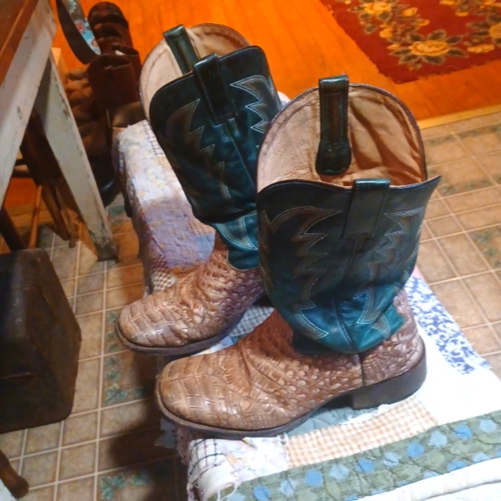 Roper 11EE men's boots square toe